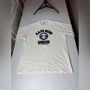 Bape AAPE by A Bathing Ape Men's White T-shirt Sz M